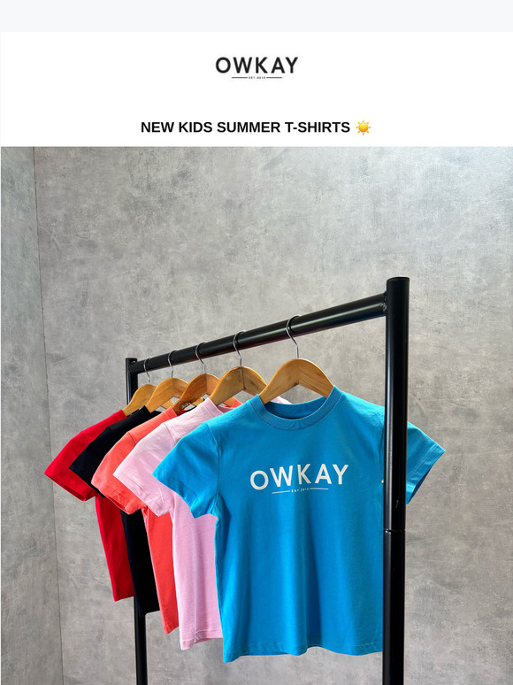 NEW Kids Summer T-Shirts ☀️ NOW LIVE