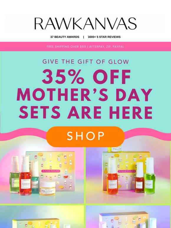 35% OFF Mother’s Day Gift Sets + FREE Gift ✨🎁