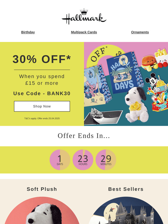 LAST CHANCE for 30% Off ⏳