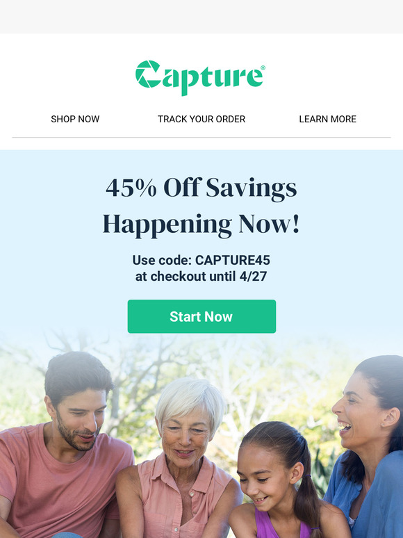 Flash Sale Savings! 45% Off Happening Now!