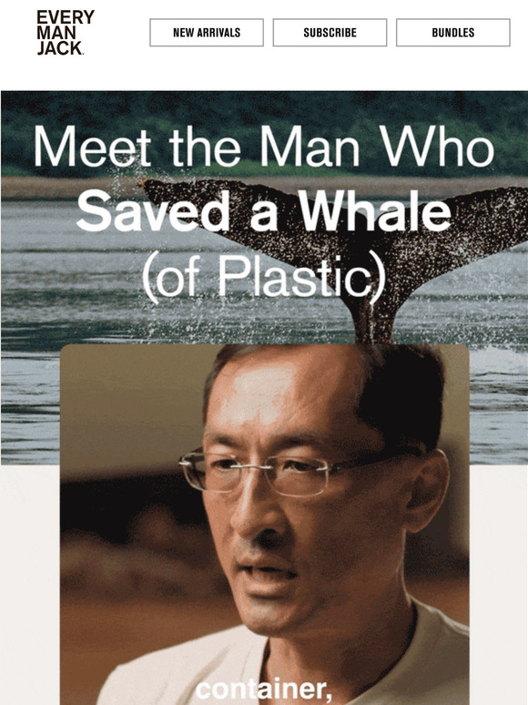 Meet the man who saved a whale (of plastic)