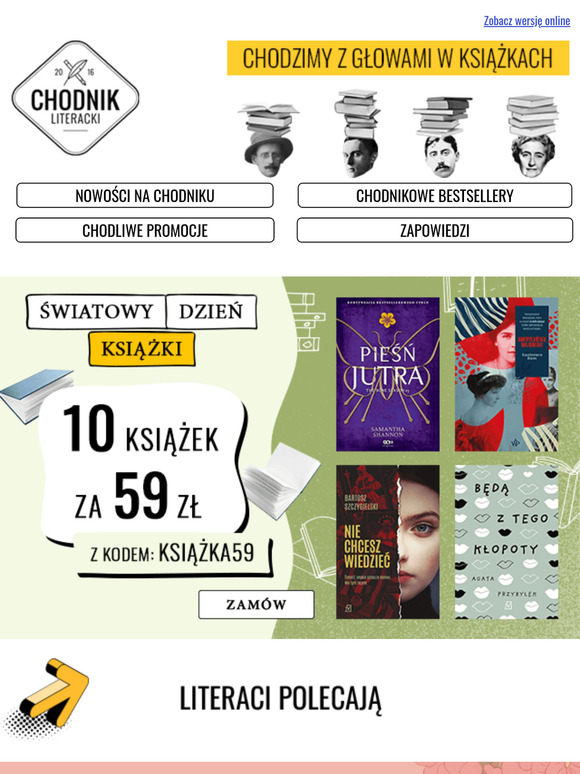 Świętujemy na całego! 💃 10 książek za 59 zł
