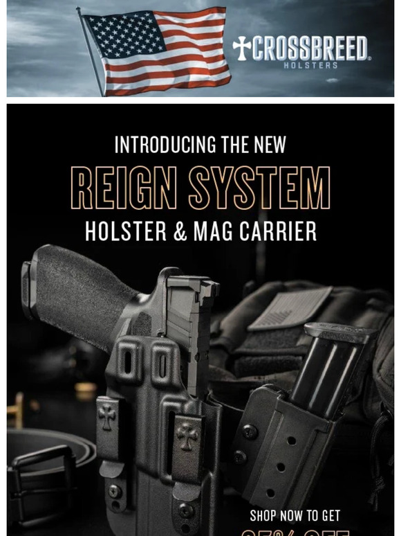 🎉25% Off Sitewide Featuring the NEW Reign Holster System