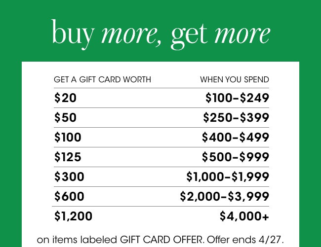 Buy more, Get More