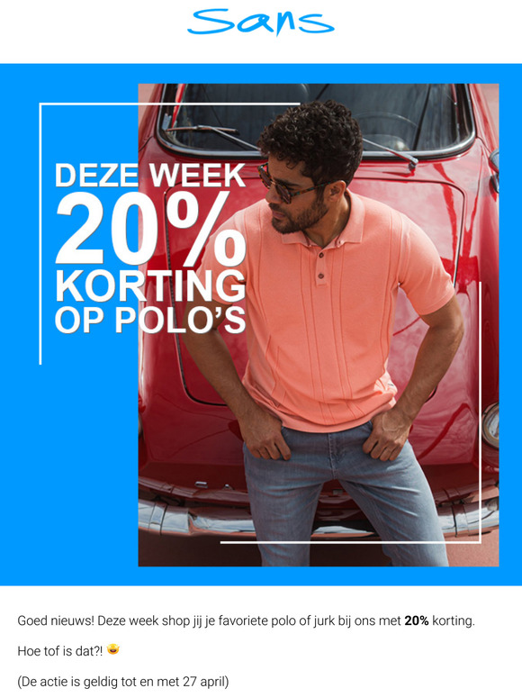 Deze week 20% korting op..