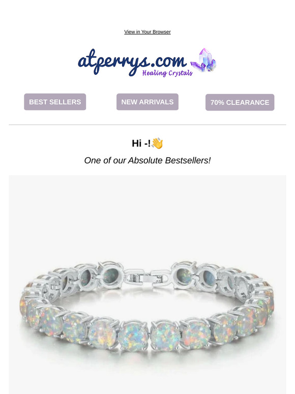 —, the White Fire Opal Bracelet you don't want to miss!