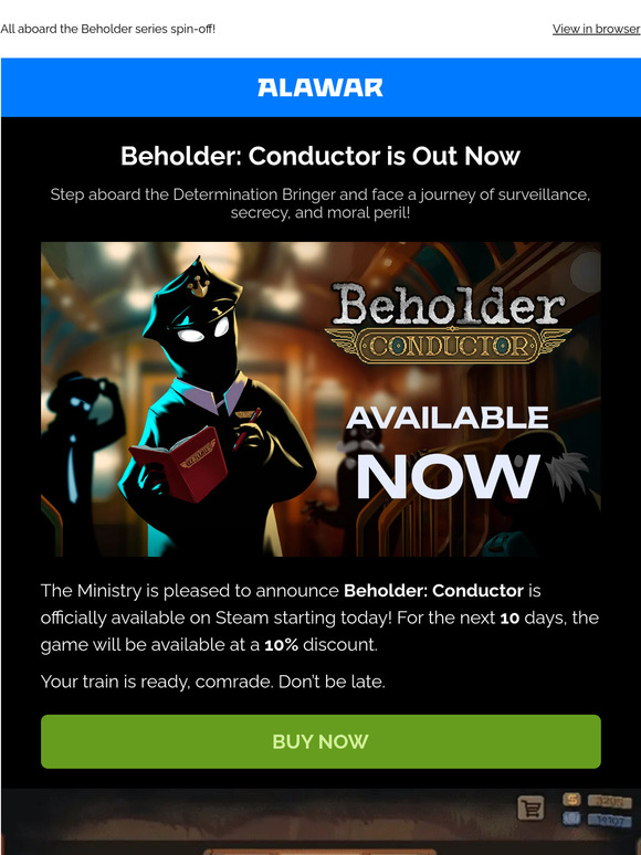 Beholder: Conductor is now available 🚂