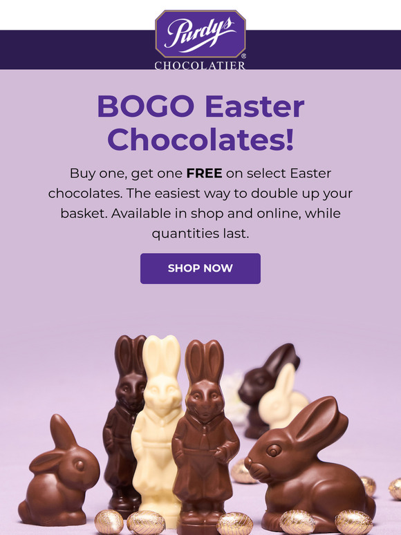 Limited Time Offer: Easter BOGO now available!