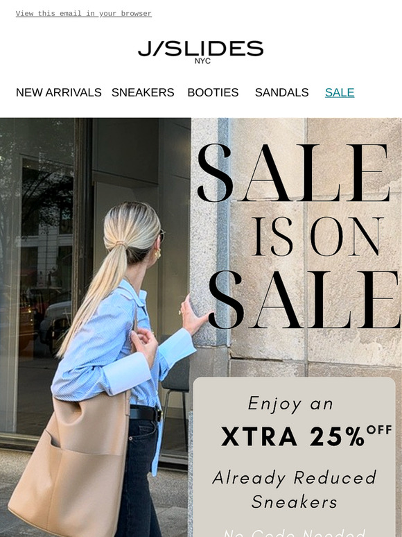 2 DAYS ONLY - XTRA 25% OFF SNEAKERS