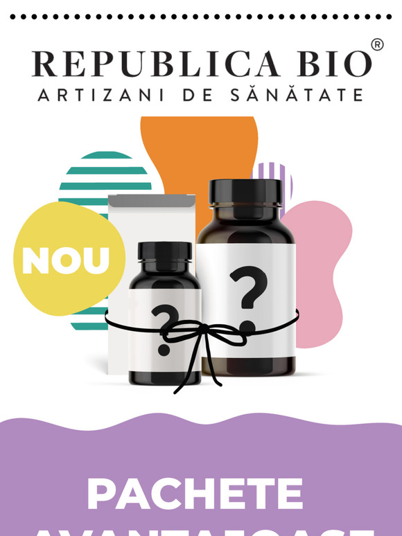NOU!🎀Pachete avantajoase pentru sănătate!