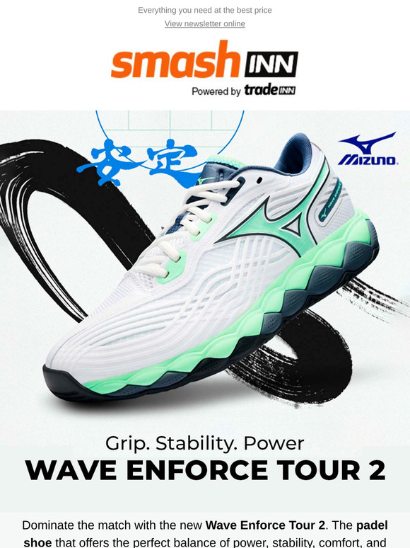 Unleash your power with Mizuno Wave Enforce Tour 2 ⚡
