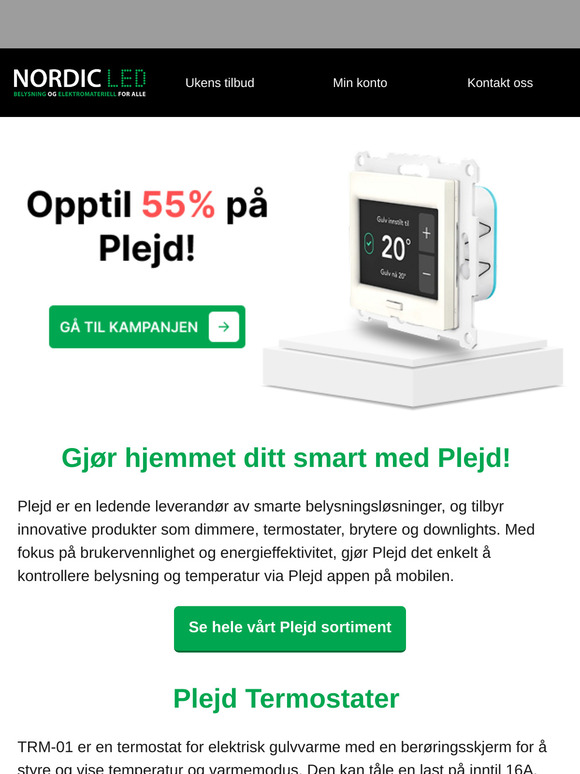 SALG på Plejd - smarthus løsninger!💡