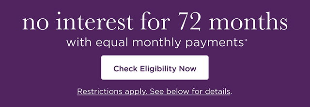 No Interest For 72 Months - Check Eligibility Now