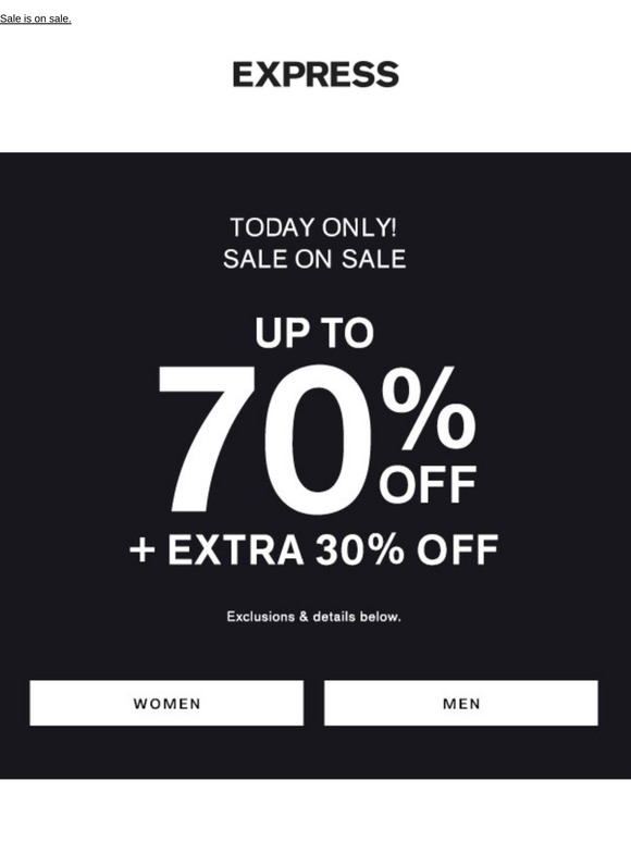 express sale today