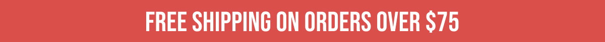 Free shipping on orders over $75