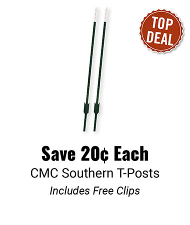 SAve 20 Cents Each CMC Southern T-Posts
