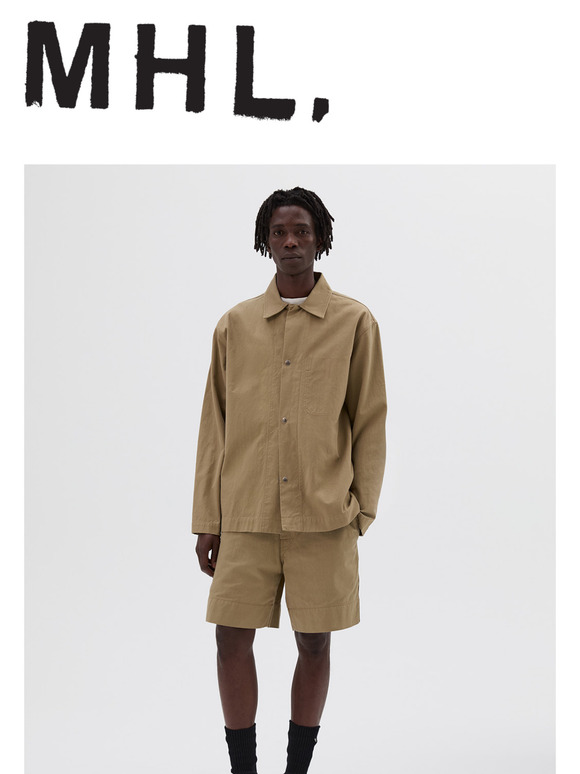 MHL. Irregular Cotton Drill