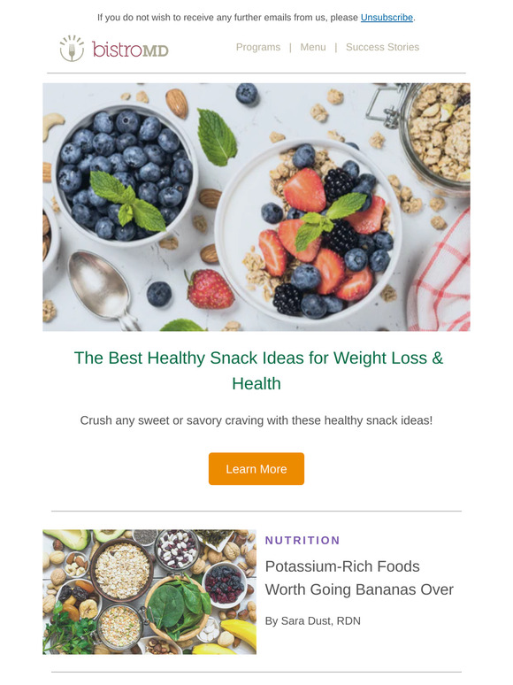 The Best Healthy Snack Ideas for Weight Loss & Health