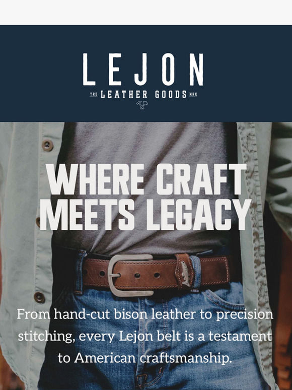 The Art of Vintage Bison Leather: Inside Lejon's Workshop