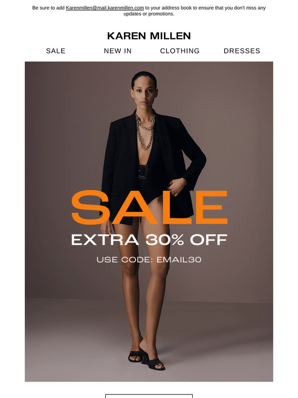 Now On: Extra 30% off Sale