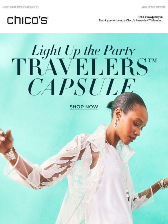 Light Up In Travelers™ Capsule✨