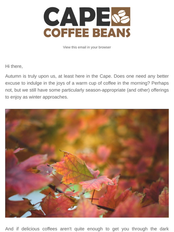 Autumn Flavours & Deals