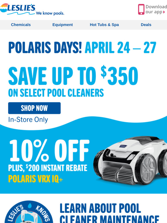 Polaris Days are HERE - Save Up to $350!