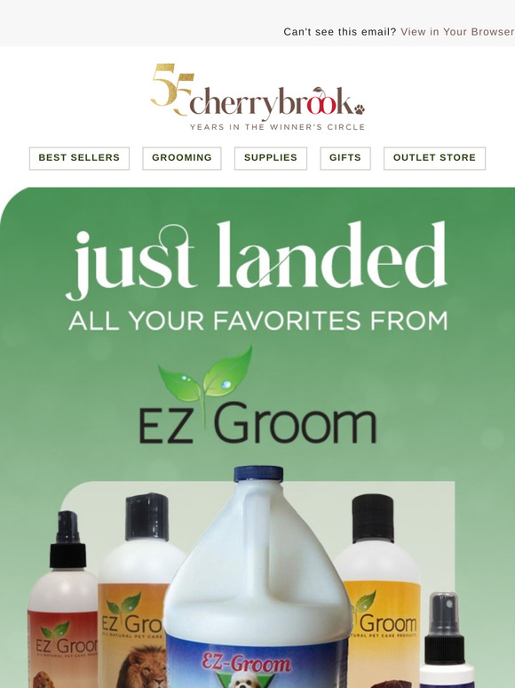 Just Landed ✈️ EZ Groom Favorites 🌿