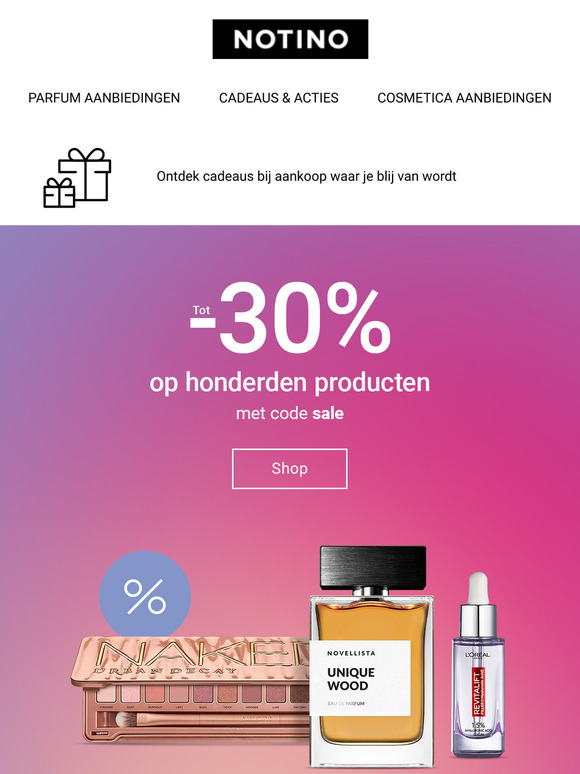 Tot −30% op honderden producten