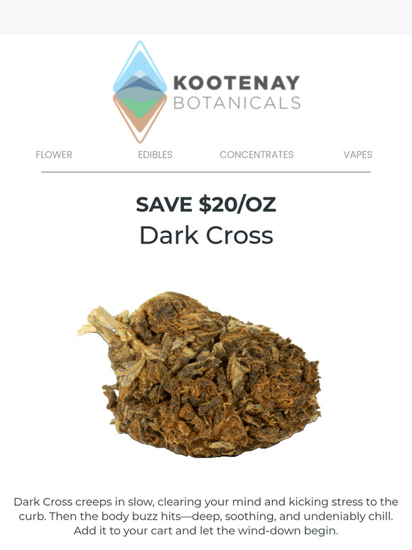 🔥 Dark Cross Drop – Now $45/oz ($20 Off)