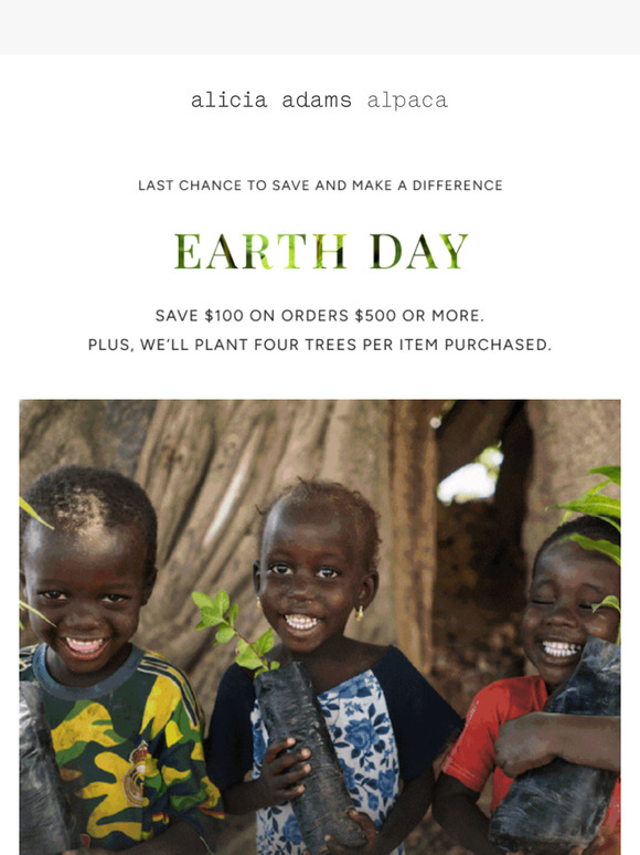 Plant Hope With Every Purchase 🌎