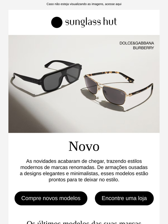 Os novos modelos da estação acabaram de chegar.