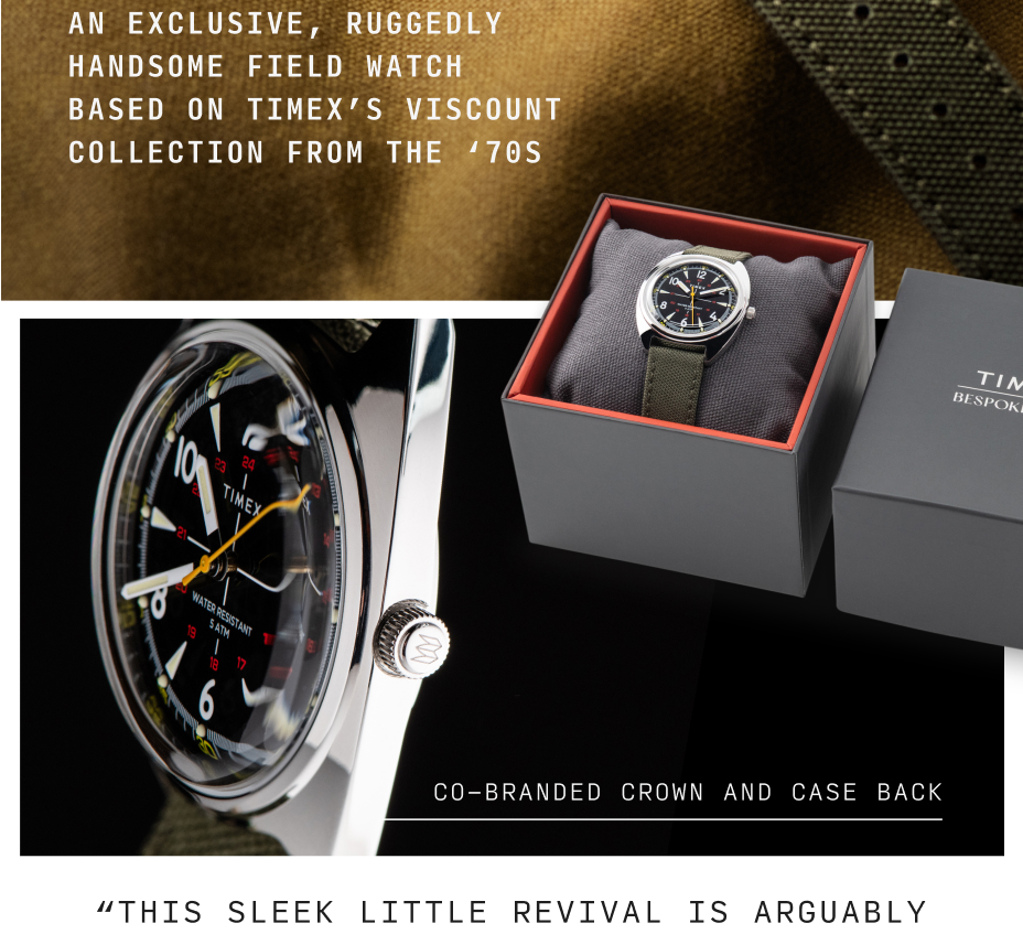 Timex x Bespoke Post Field Watch