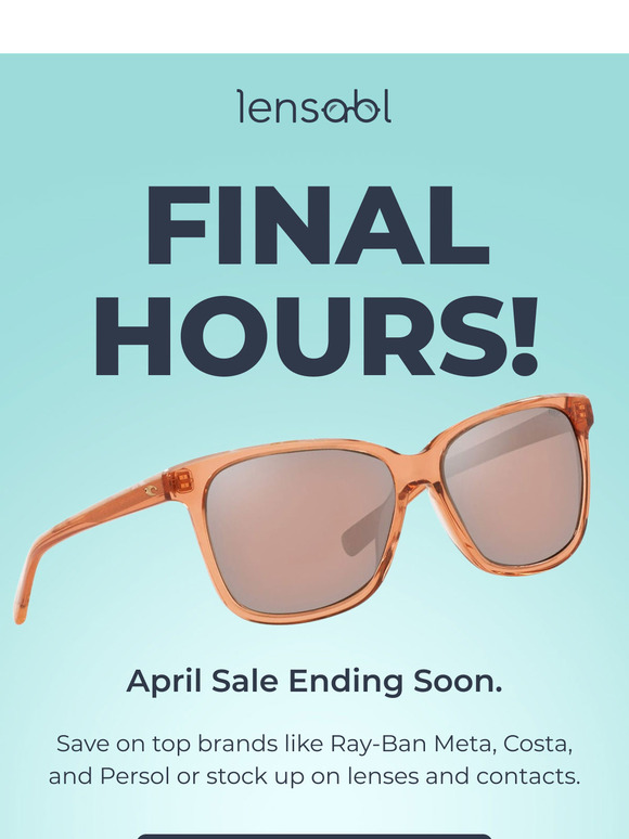 April Sale Ends Soon! ⏰
