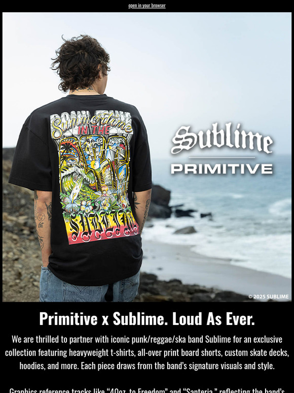 NEW | Primitive x Sublime