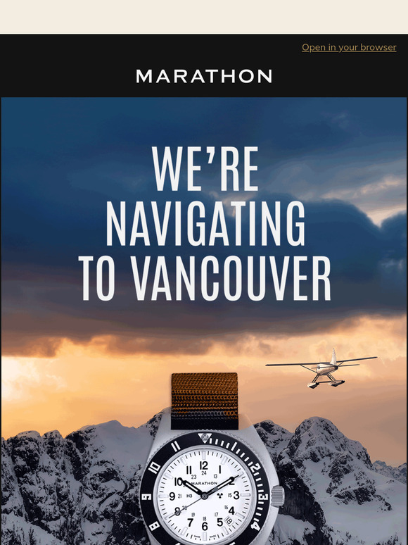 Join the Marathon Crew at the Vancouver Timepiece Show