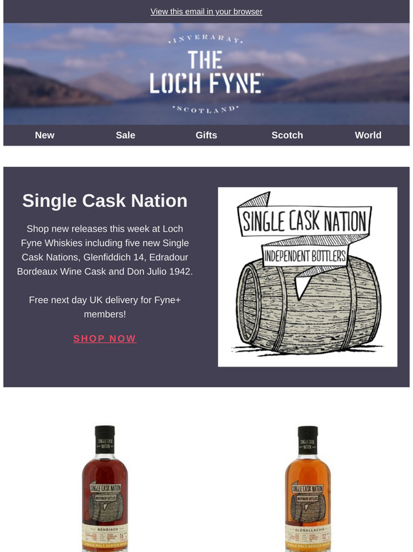 NEW: Single Cask Nation + Other New Releases