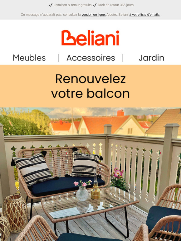 Des nouvelles idées pour un balcon élégant