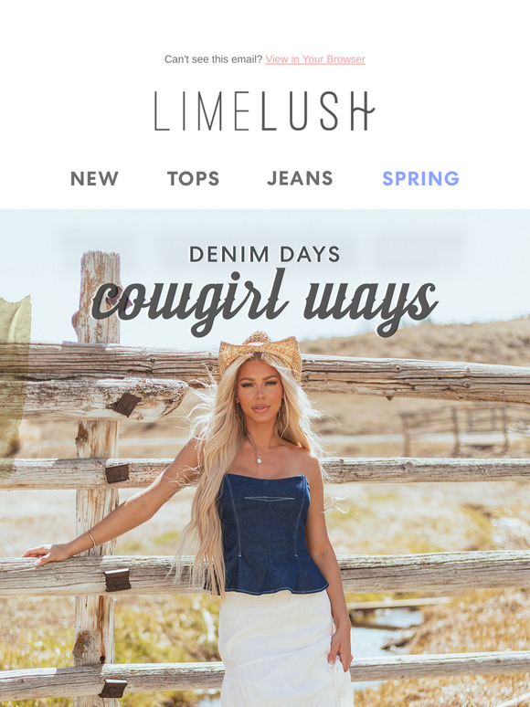 Denim Days, Cowgirl Ways 🌵👖✨
