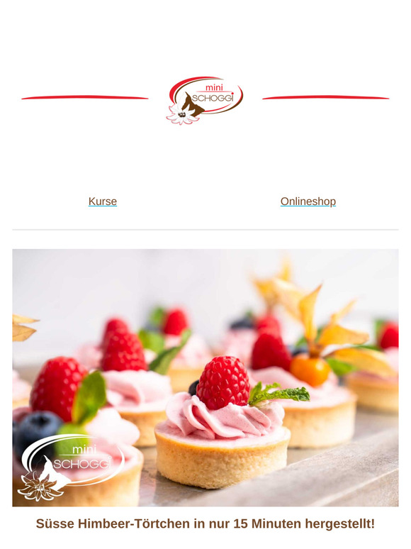 Zwei schnelle Törtchen-Rezepte warten auf Dich! 🎂❤️
