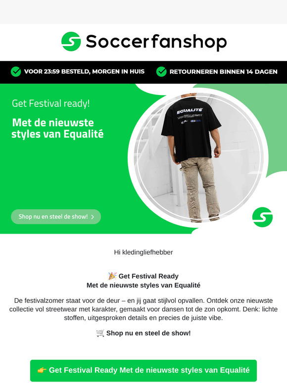 🎉 Get Festival Ready - Met de nieuwste styles van Equalité