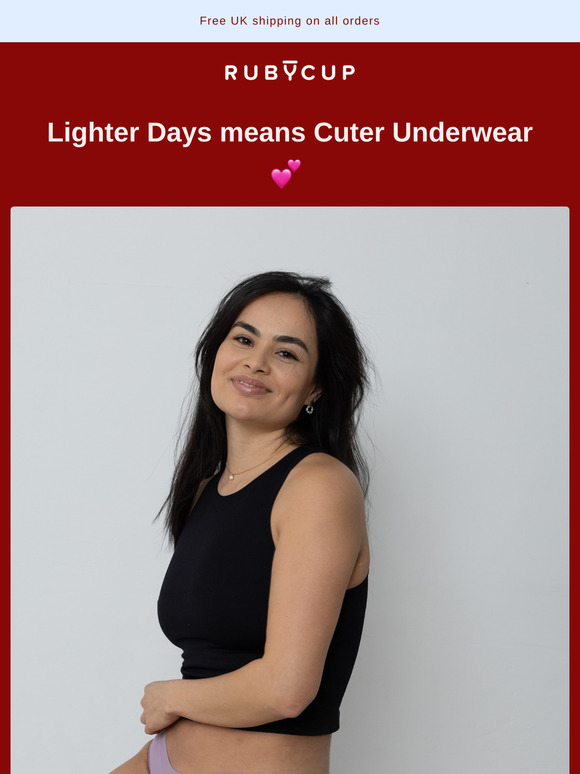 Lighter Days, Cuter Underwear 💕