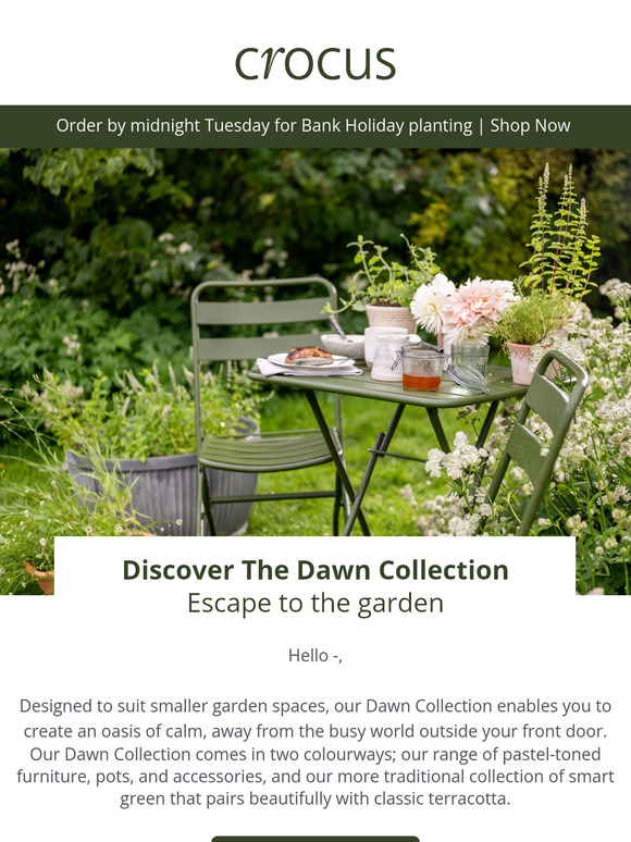 Escape to the garden