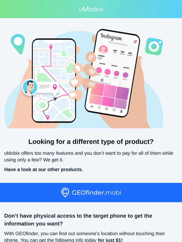 Pinpoint locations or track Instagram without access to the phone!