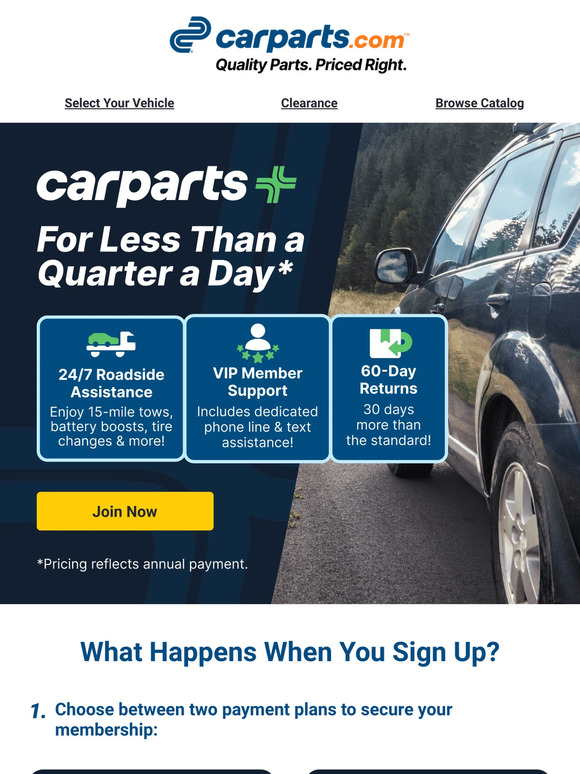 🔑 Unlock a Host of Benefits With CarParts+