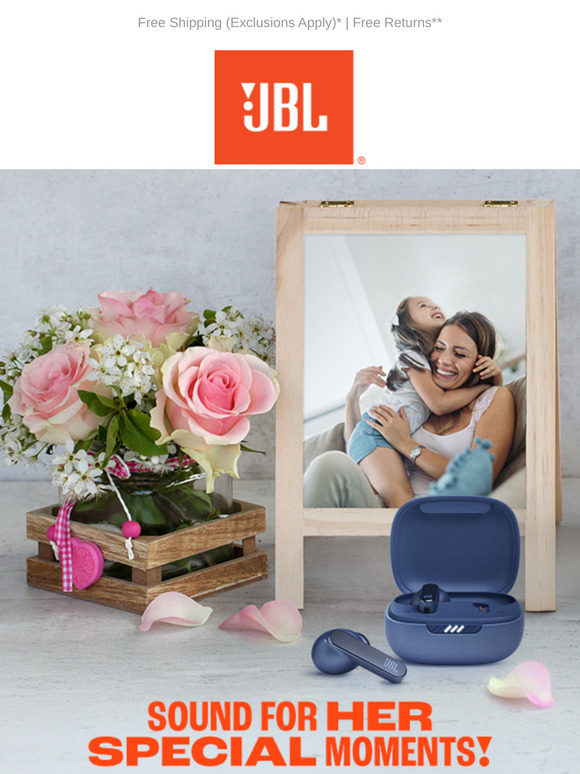 Mother’s Day Sale: Up to 40% Off JBL Favorites!