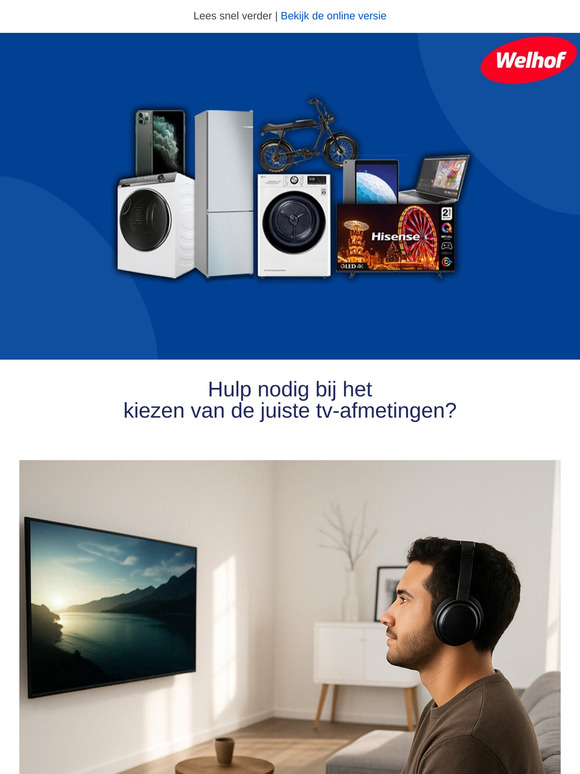 Jouw gids voor de beste tv-grootte – bekijk nu!