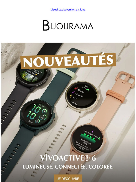 Nouveauté Garmin : Vivoactive 6