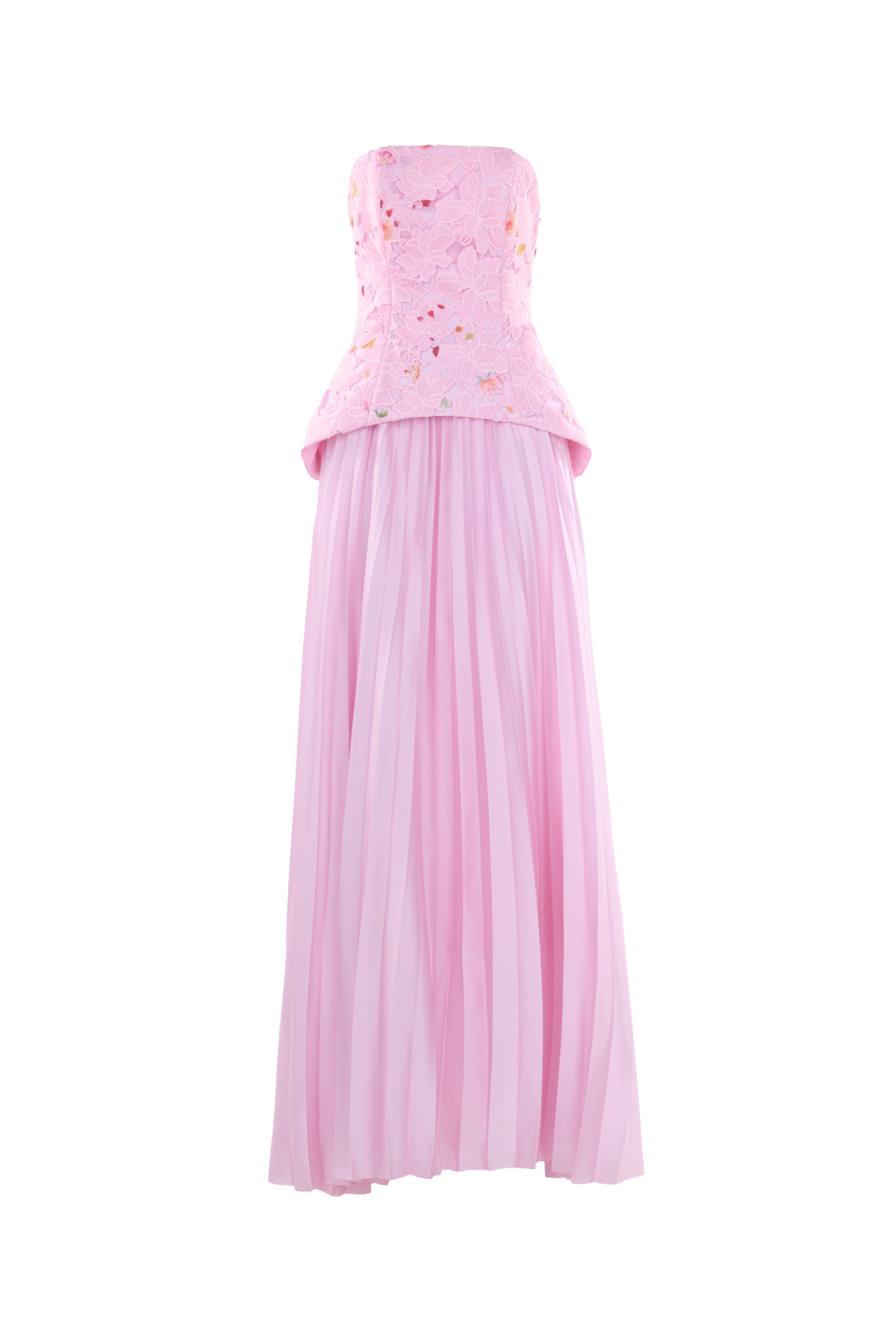 Image of Cascade Pleated Gown