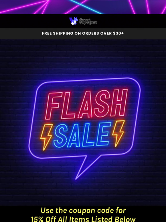 ⚡ Flash Sale ⚡ THC Disposables